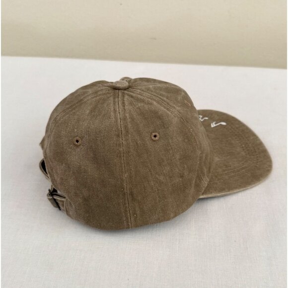 Music Note Hat Khaki Tan Graphic Print Treble Clef Baseball Cap by Infashule - Picture 3 of 11